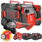 KIT Milwaukee BLPP2G-502X - M18 BLHX -M18 BLSAG125XPD
